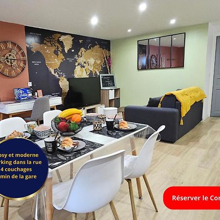 Апартаменты Le Concorde-Wifi-Clim-Parking-3Etoiles-Ockeys Bram Экстерьер фото