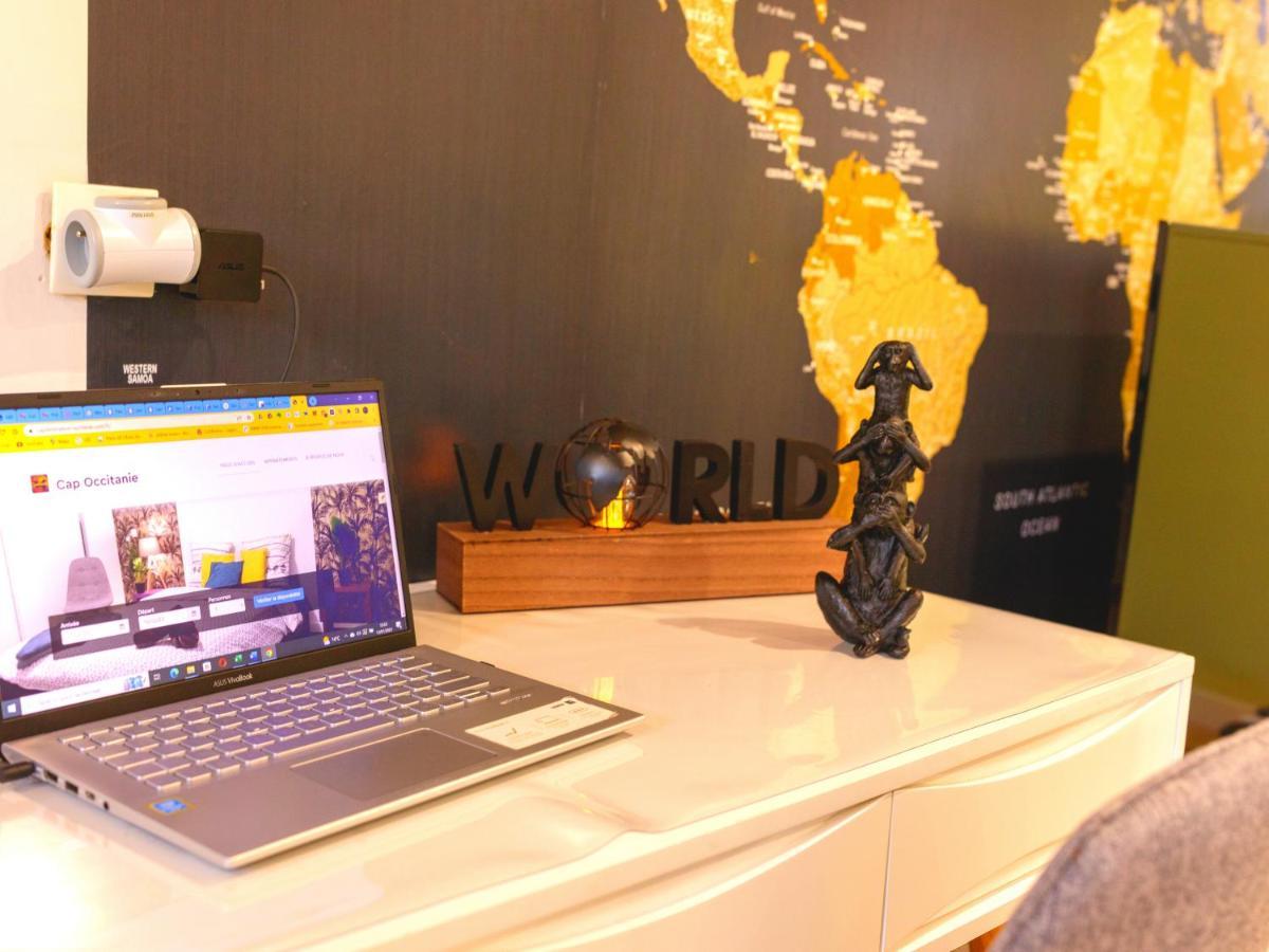 Апартаменты Le Concorde-Wifi-Clim-Parking-3Etoiles-Ockeys Bram Экстерьер фото